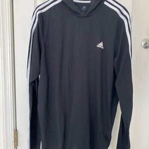 Men’s Adidas Primegreen Black Lightweight Hoodie